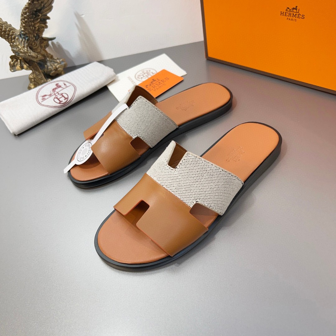 Hermes bruin grijs 2